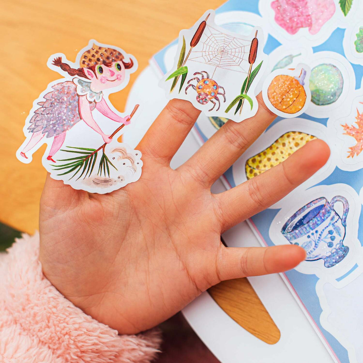 Magical Creatures (shiny sticker book)