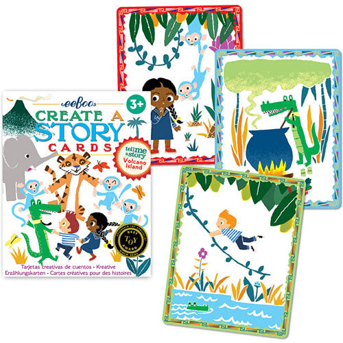 Volcano Island Create a Story