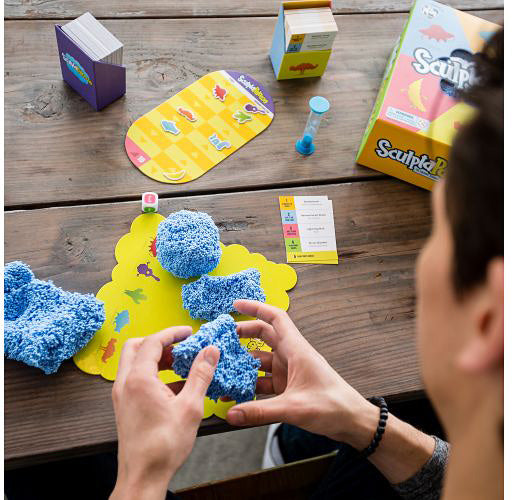 Sculptapalooza The Squishy, Squashy, Sculpting Game, English/Spanish Version