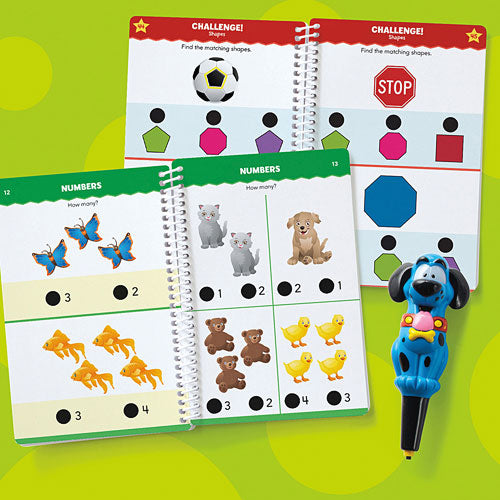 Hot Dots® Jr. Let's Master Pre-K Math Set with Ace—The Talking Teaching Dog® Pen