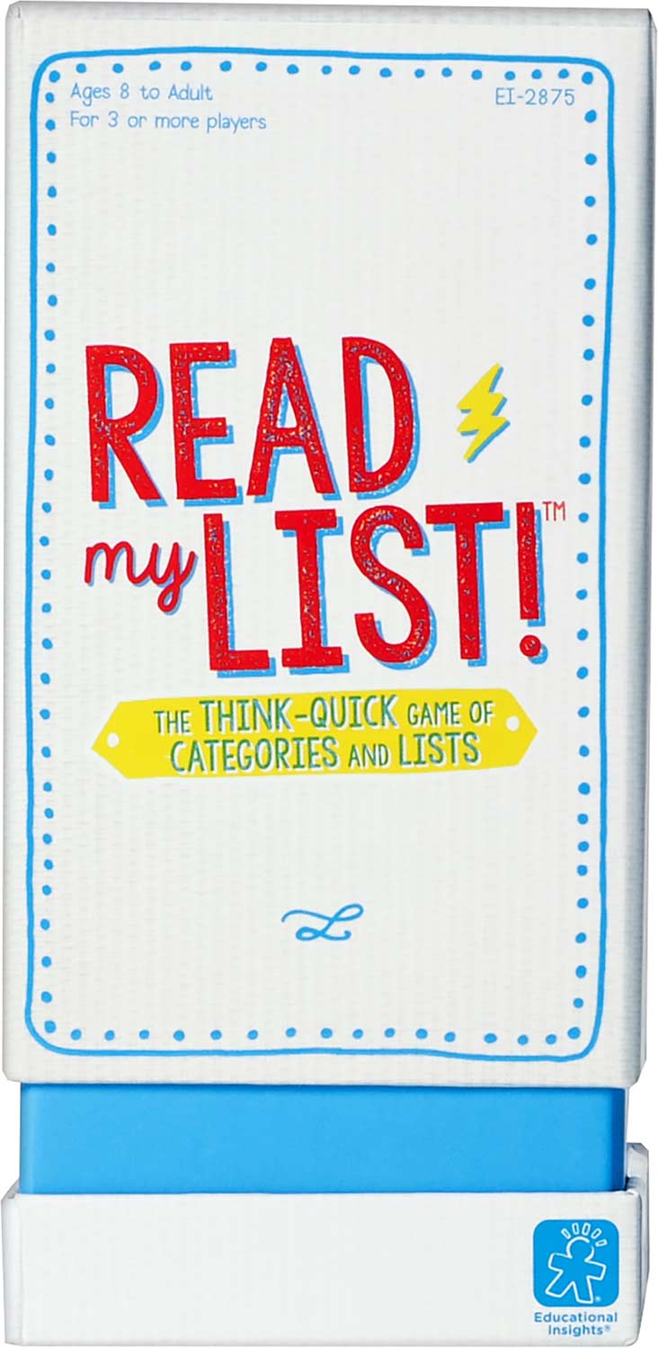 Read My List! Game