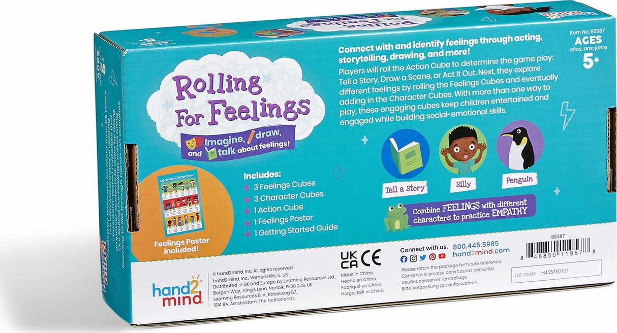 Rolling for Feelings, A Cooperative Dice Game