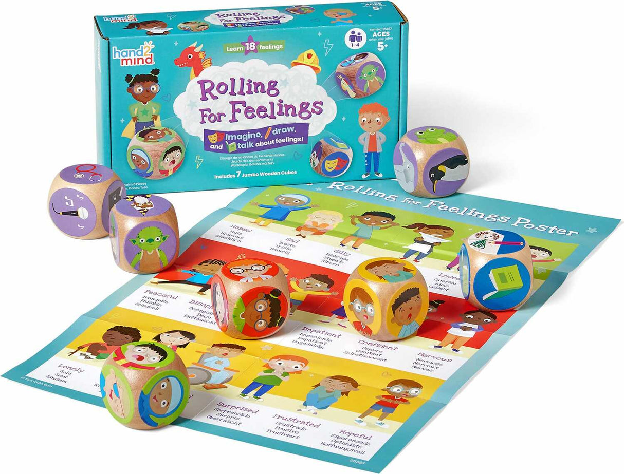Rolling for Feelings, A Cooperative Dice Game