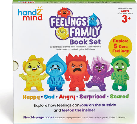Feelings Family Book Set: Ha - Sa - An - Sc - Su