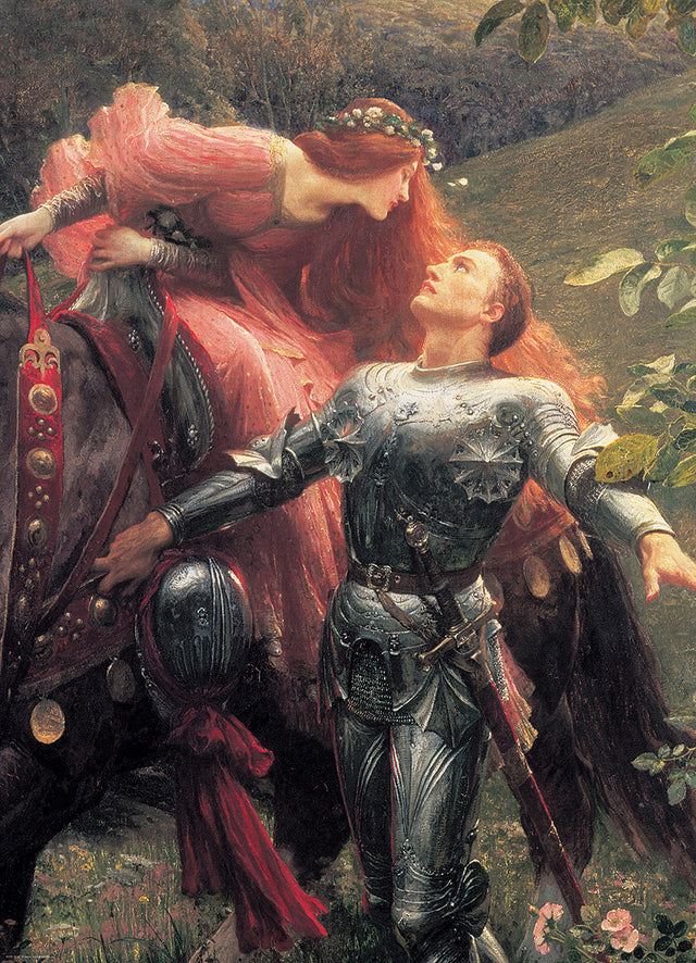 La Belle Dame Sans Merci By Sir Frank Bernard Dicksee 1000-piece Puzzle