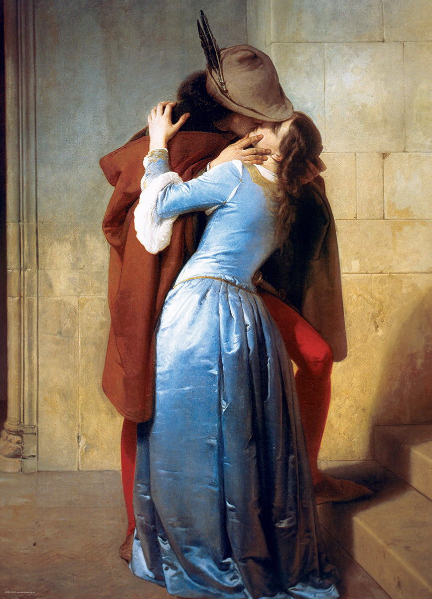 Academic, Baroque & Japanese Art Puzzles - The Kiss by Francesco Hayez