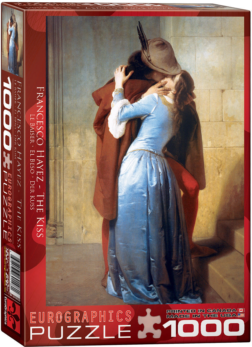 Academic, Baroque & Japanese Art Puzzles - The Kiss by Francesco Hayez