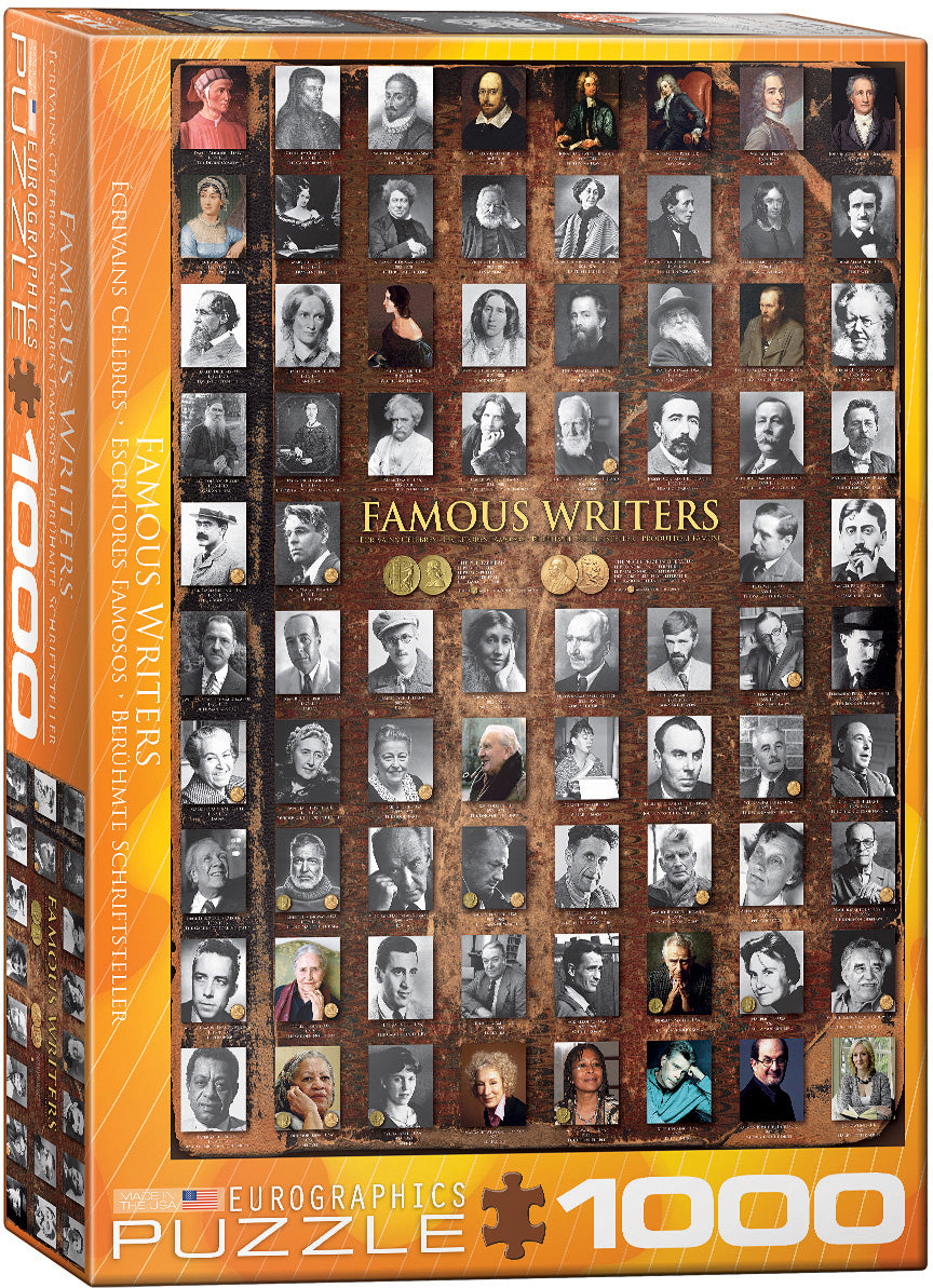 Famous Writers Puzzle 1000 pcs