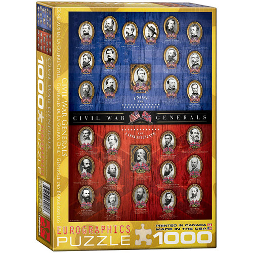 Civil War Generals 1000-Piece Puzzle