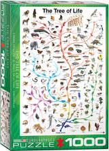 The Evolutionary Tree of Life 1000-Piece Puzzle