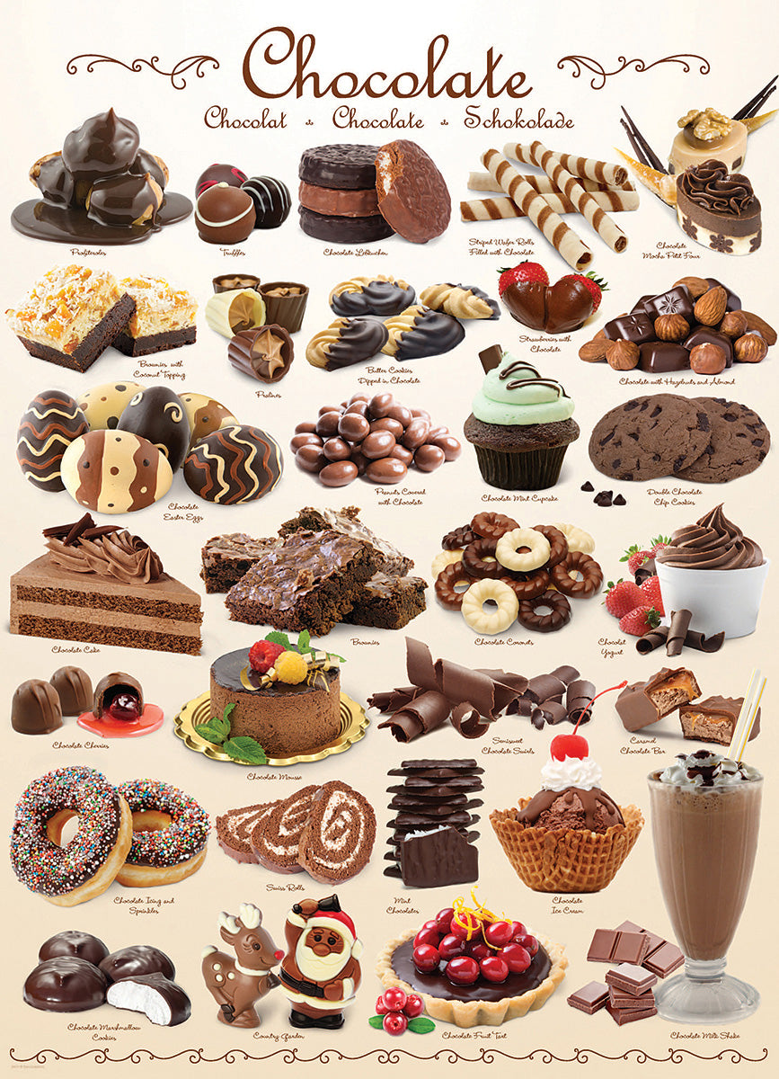 Chocolate 1000-Piece Puzzle
