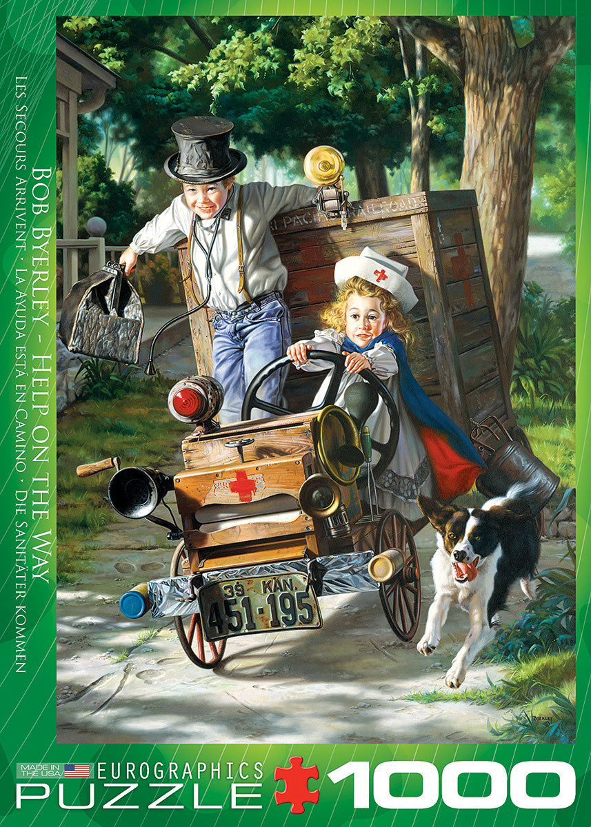 Childhood Memories Puzzles - Help on the Way by Bob Byerley