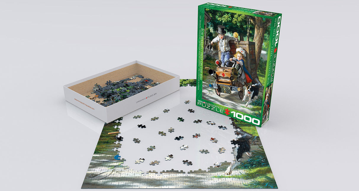 Childhood Memories Puzzles - Help on the Way by Bob Byerley