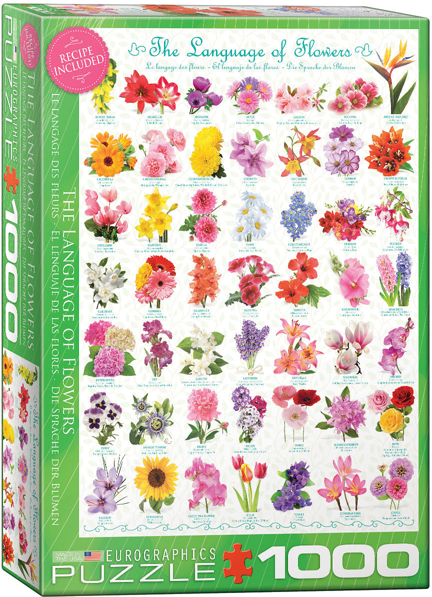 The Language of Flowers 1000-Piece Puzzle