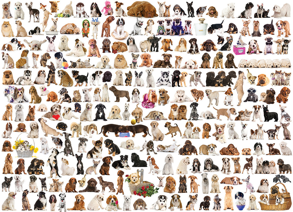 World of Dogs 1000-Piece Puzzle 1000-Piece Puzzle
