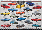 American Muscle Car Evolution 1000-piece Puzzle