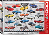American Muscle Car Evolution 1000-piece Puzzle
