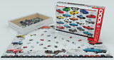 American Muscle Car Evolution 1000-piece Puzzle
