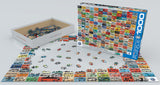 Volkswagen Groovy Bus 1000-Piece Puzzle