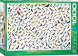 The World of Birds, by David Sibley 1000-Piece Puzzle