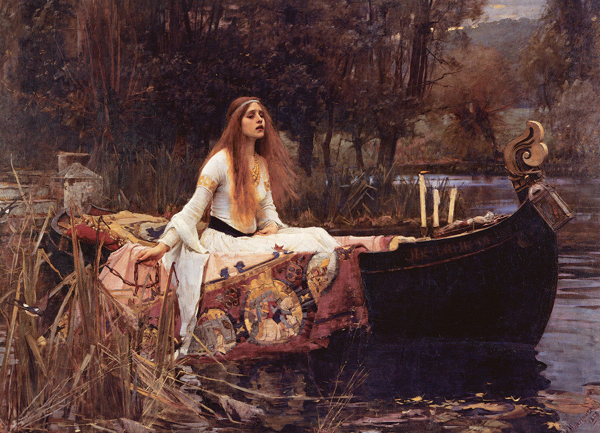 Lady of Shalott by John William Waterhouse 1000-Piece Puzzle