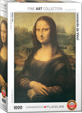 Mona Lisa by Leonardo Da Vinci 1000-Piece Puzzle