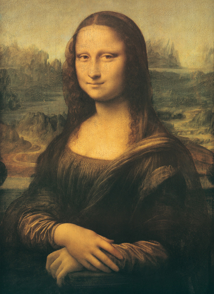 Mona Lisa by Leonardo Da Vinci 1000-Piece Puzzle