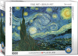 Post-Impressionism Puzzles - Starry Night by Vincent Van Gogh
