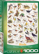 Birds Fields and Gardens 1000-Piece Puzzle