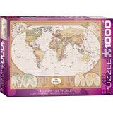 Map of the World Puzzle 1000 pcs