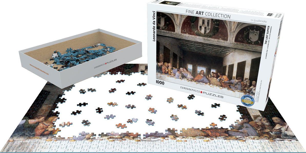 Renaissance Art Puzzles - The Last Supper by Leonardo Da Vinci