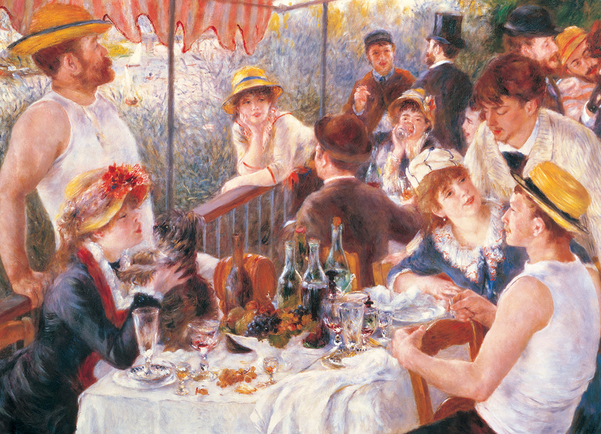 Luncheon of the Boating Part by Pierre Auguste Renoir 1000-Piece Puzzle