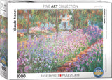 The Artist's Garden by Claude Monet 1000-Piece Puzzle