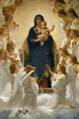 Virgin with Angels by William Bouguereau 1000-Piece Puzzle