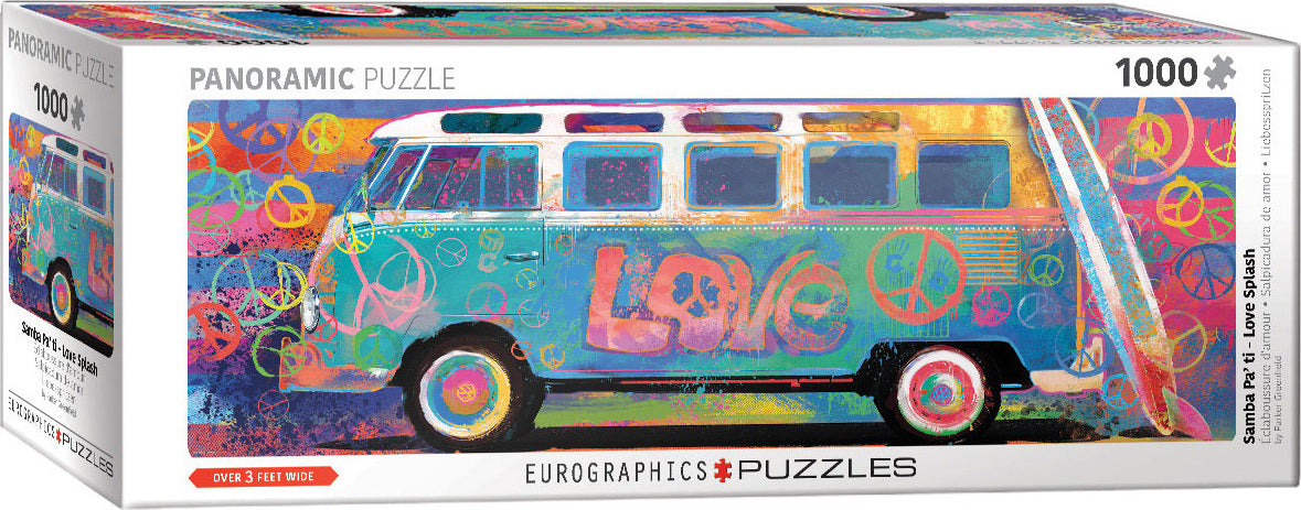 Panoramic Puzzles - Love Splash by Parker Greenfield