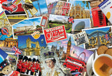 London Bus Shaped Tin 550-Piece Puzzle