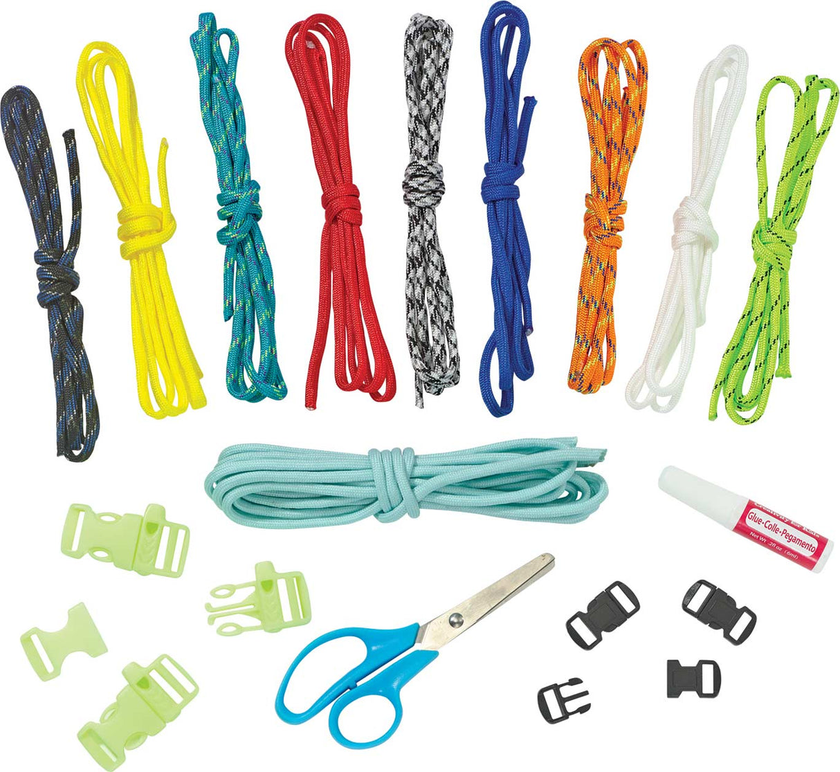 Glow-in-the-Dark Paracord Wristbands