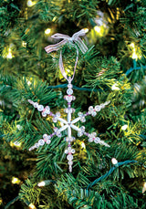 Beaded Snowflake Ornaments