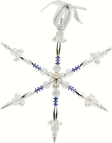 Beaded Snowflake Ornaments