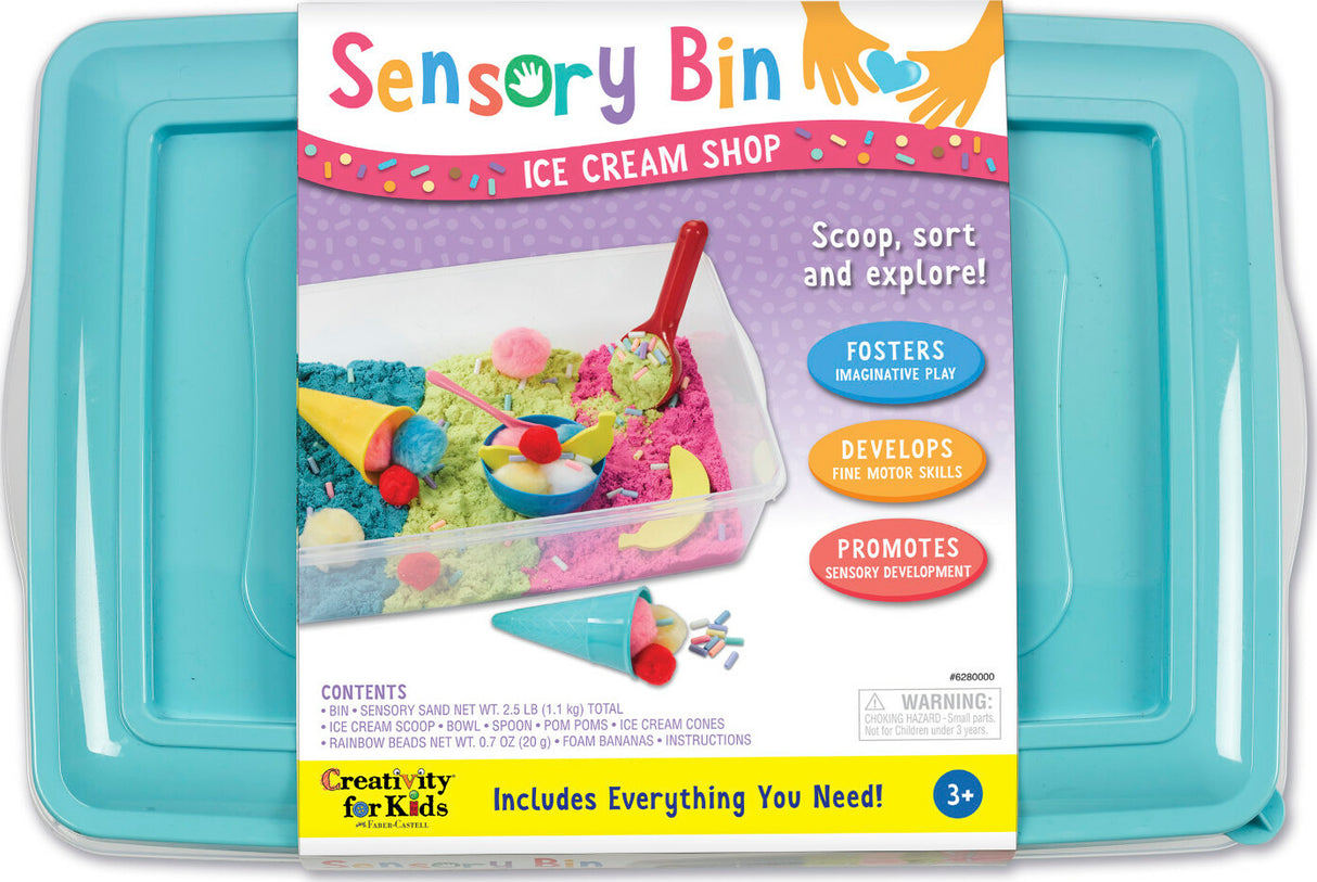 Sensory Bin Ice Cream Shop