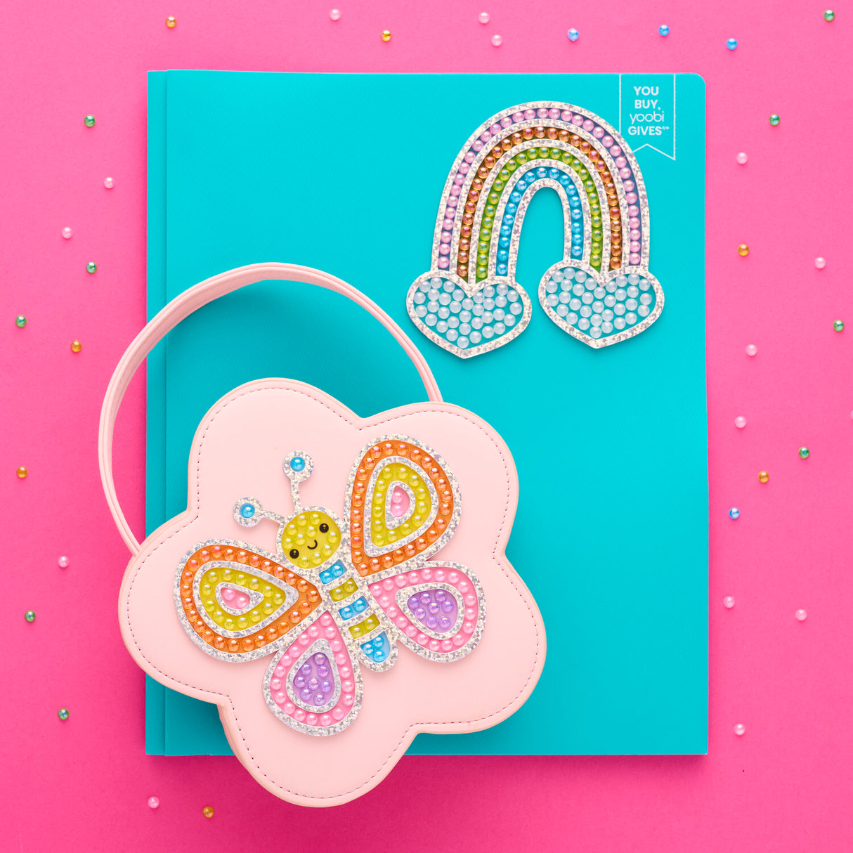 Bubble Gems Super Sticker Rainbow