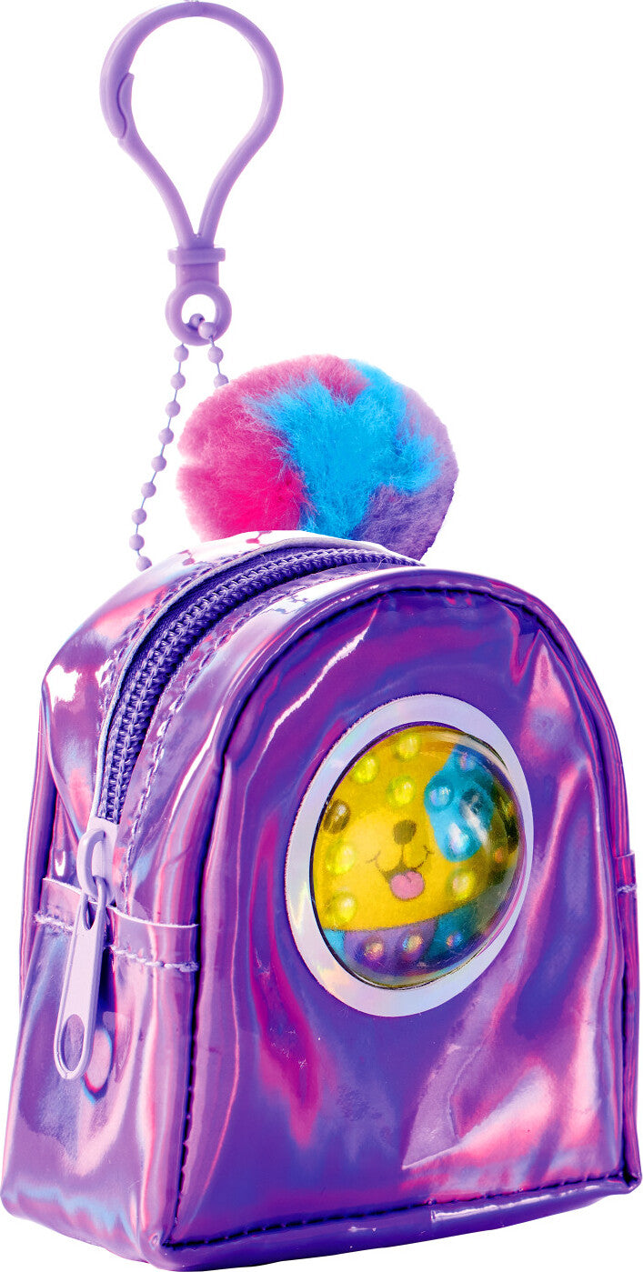 Bubble Gems Keychain Puppy Dog