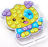 Bubble Gems Keychain Puppy Dog
