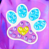 Bubble Gems Keychain Puppy Dog