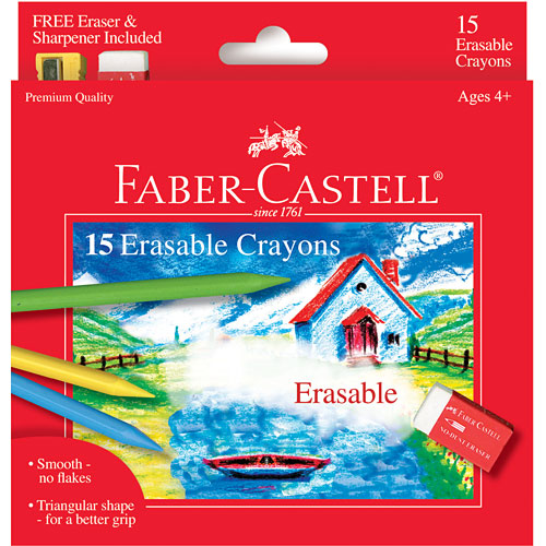 erasable crayons washable  12 count