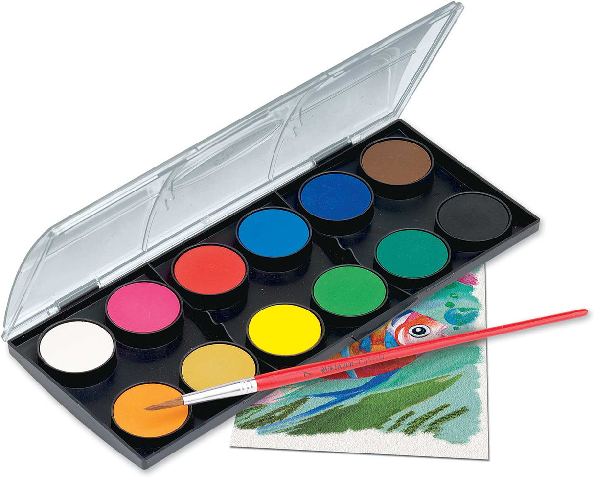 12 watercolor paint set