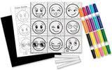Color By Number Emoji Pop-Art