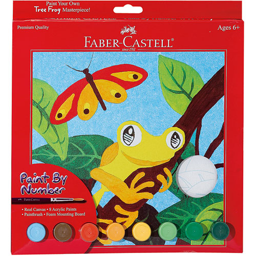 Paint by Number Tree Frog