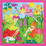 Watercolor Paint by Number Fairy Garden