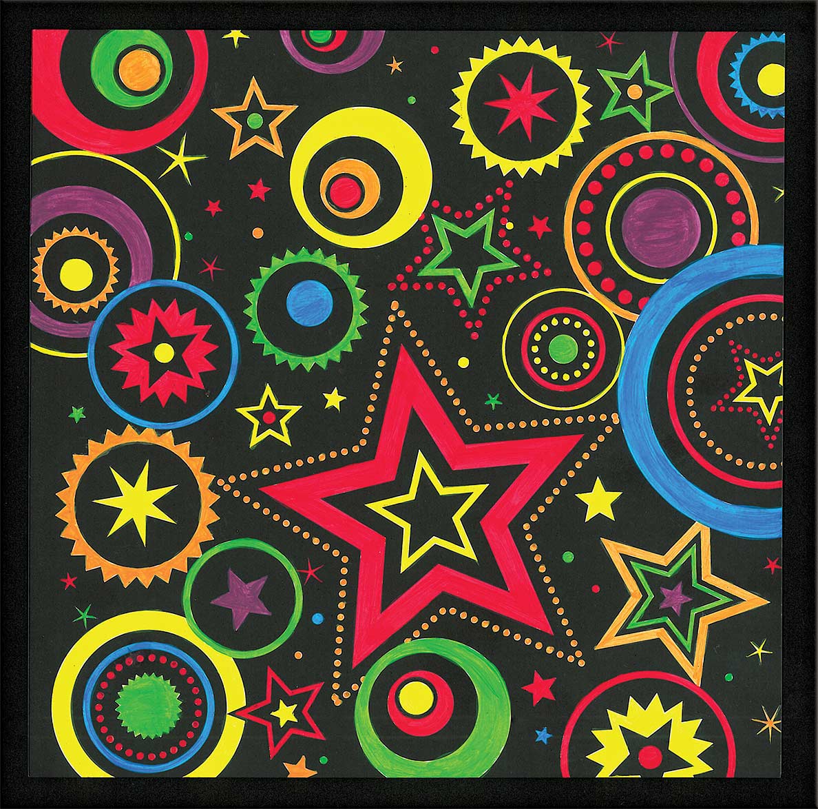 Paint By Number 3D Star Pop